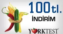 İstanbul'da 100 TL indirimli York Test Fırsat Kuponu Tahlil.com'da